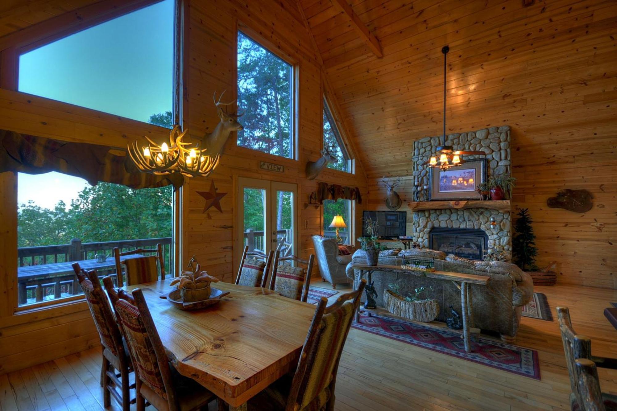 The View Sweeping Mountain Views Gas Fireplace Game Room Hot Tub Blue Ridge Esterno foto