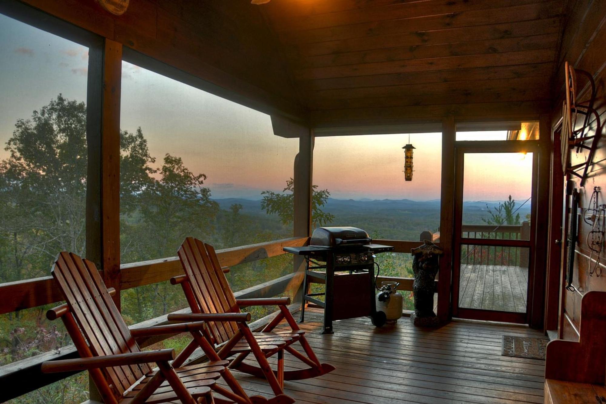 The View Sweeping Mountain Views Gas Fireplace Game Room Hot Tub Blue Ridge Esterno foto